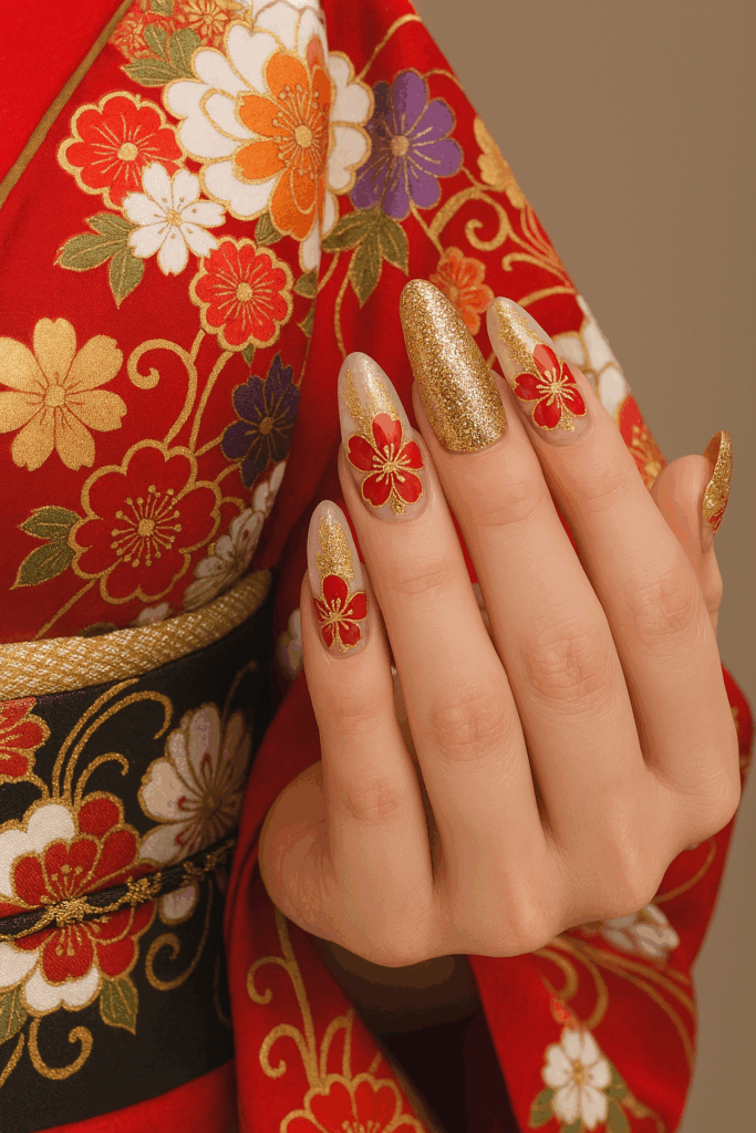 振袖ネイル