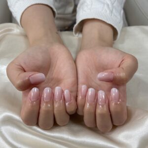 50代カラグラネイル