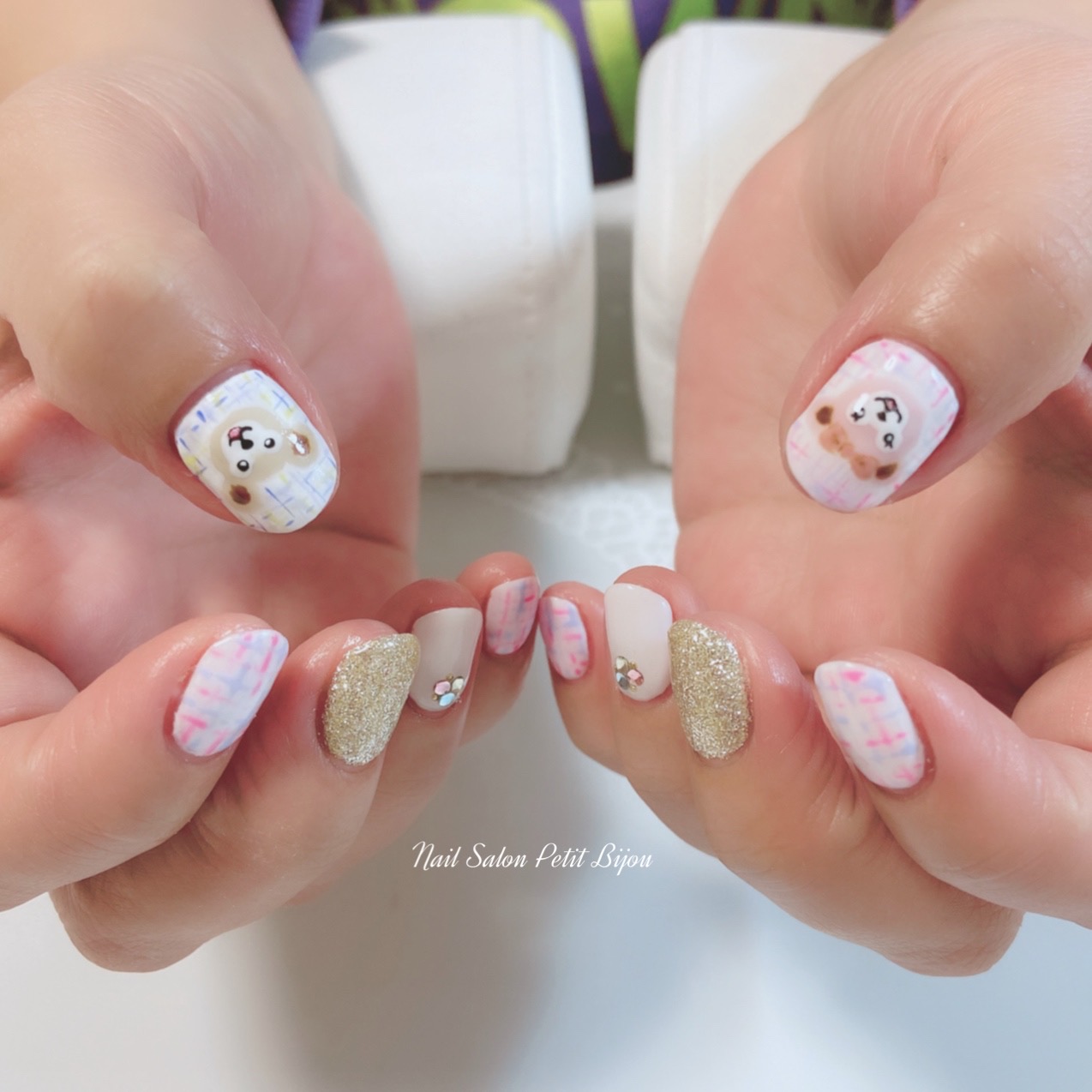 ダッフィーネイル