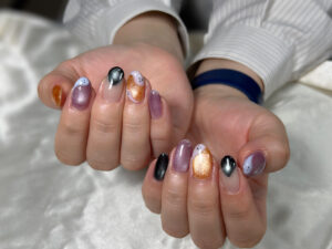 ハロウィンネイル