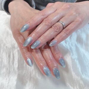 マグネットネイル・ブルーカラー