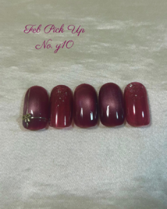 2月Bijou Nails Pick Upネイル