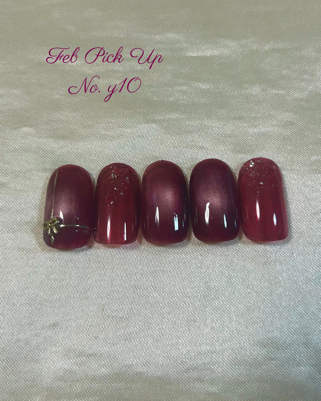 2月Bijou Nails Pick Upネイル