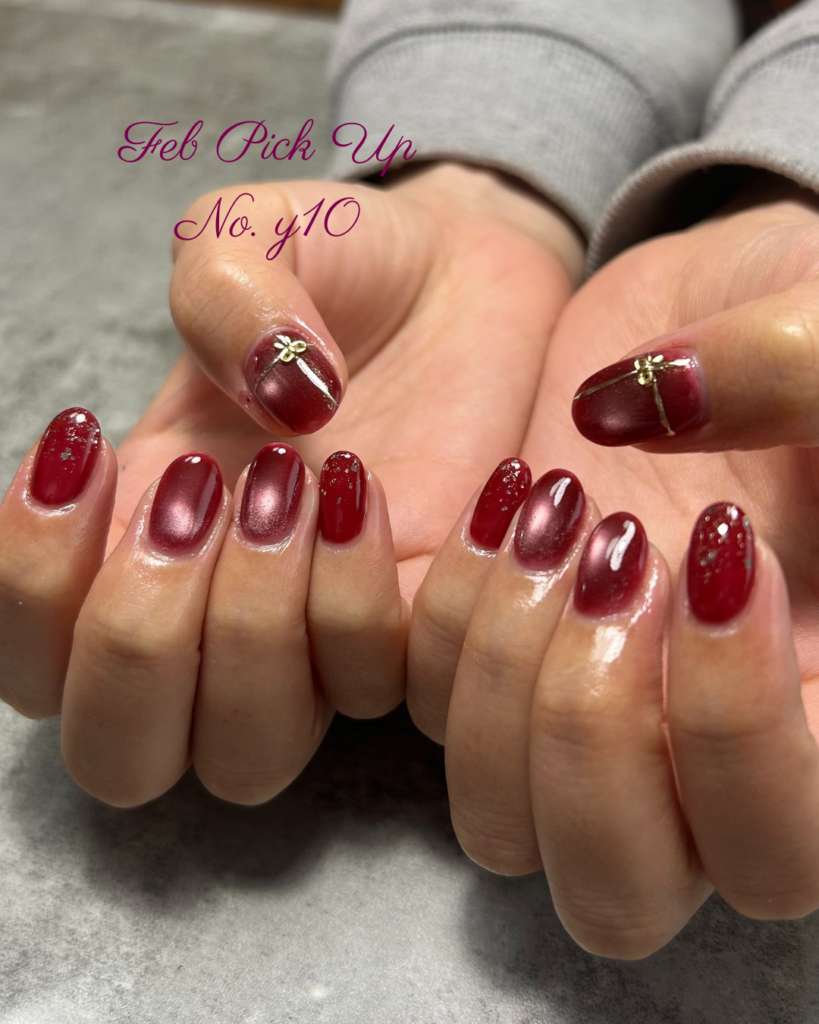 2月Bijou Nails Pick Upネイル
