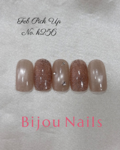 2月定額ネイルデザイン