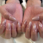 初めてのネイルサロンに来たお客様ネイル