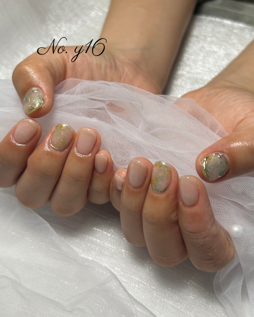 定額ネイル画像